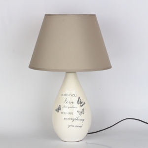 Keramická lampa s cylindrem 47cm