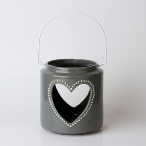 Keramická lucerna na čajovou svíčku 18cm