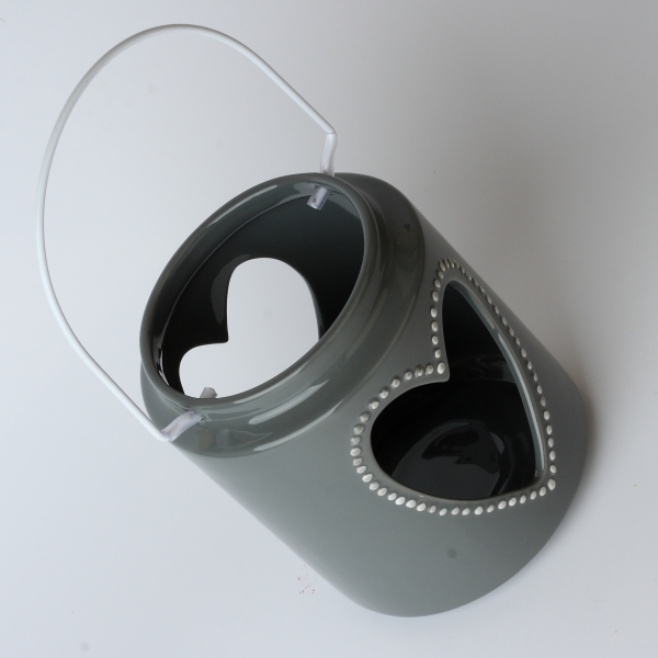 Keramická lucerna na čajovou svíčku 18cm