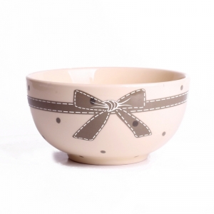 Keramická miska Grey dot 6,5x12cm