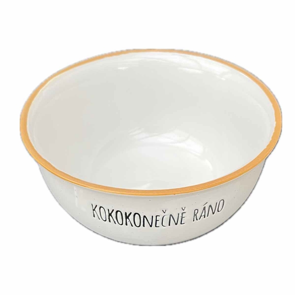 Keramická miska se slepičkou Venkovské ráno 550 ml