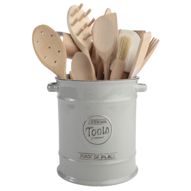 Keramická nádoba na kuchyňské náčiní Pride of Place šedá