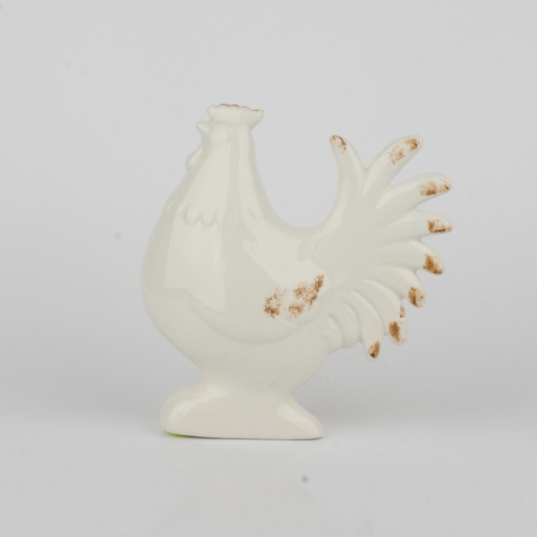 Keramická soška kohout 19x7x17cm