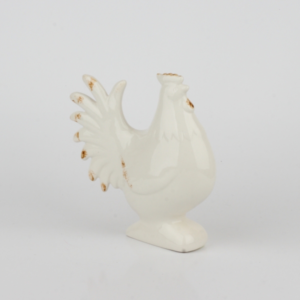 Keramická soška kohout 19x7x17cm