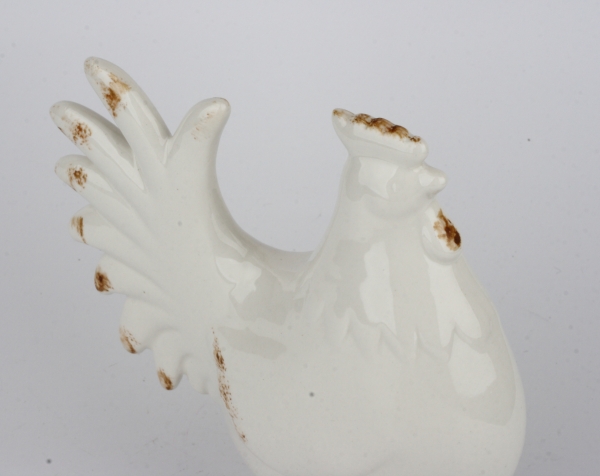 Keramická soška kohout 19x7x17cm