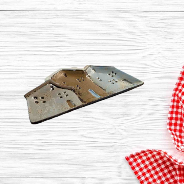 Keramické domečky - tácek na servírování 20 x 14 x 2 cm