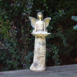 Keramické pítko pro ptáky anděl
