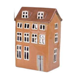 Keramické vánoční domečky 10,5x16x7,5cm D