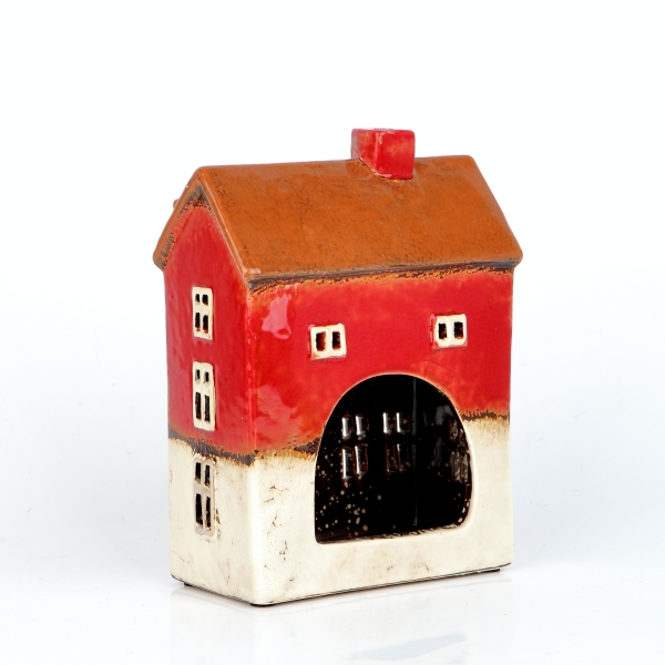 Keramické vánoční domečky 14x19x7,5cm C