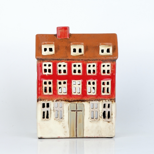 Keramické vánoční domečky 14x19x7,5cm C