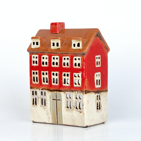 Keramické vánoční domečky 14x19x7,5cm C