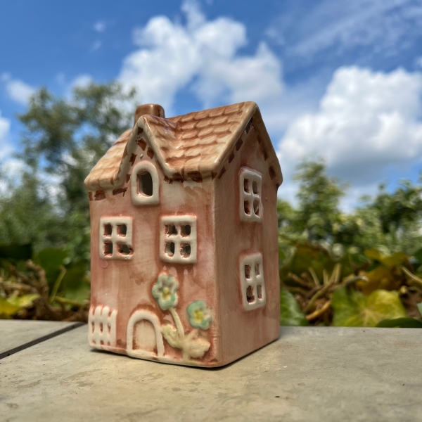 Keramický domeček 12 x 7,5 x 6,3 cm 