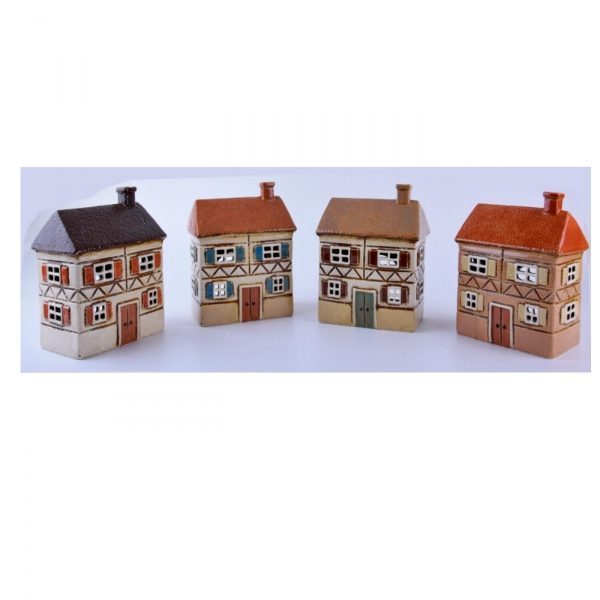 Keramický domeček 16x18,5x10,5cm Typ D