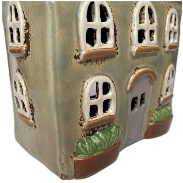 Keramický domeček B 17,5 x 20,5 x 10 cm