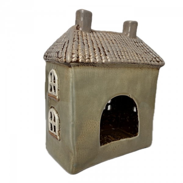 Keramický domeček B 17,5 x 20,5 x 10 cm