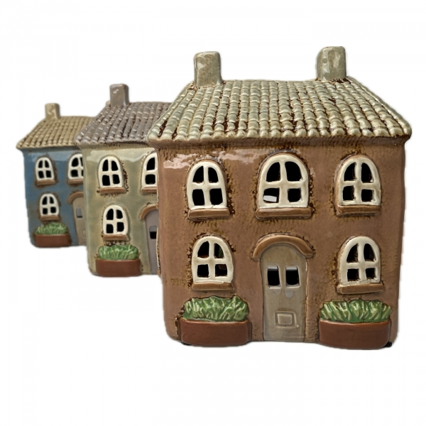 Keramický domeček B 17,5 x 20,5 x 10 cm