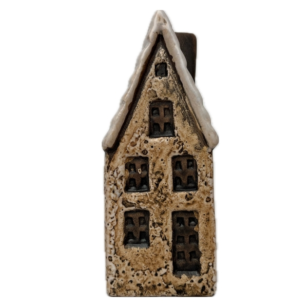 Keramický domeček dekorace 4,5 x 3 x 10 cm Typ B