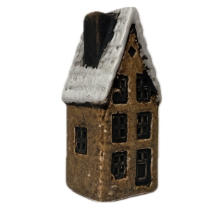 Keramický domeček dekorace 4,5 x 3 x 10 cm Typ C