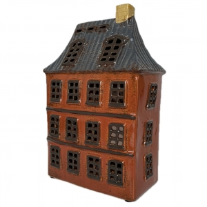 Keramický domeček dekorace  typ A