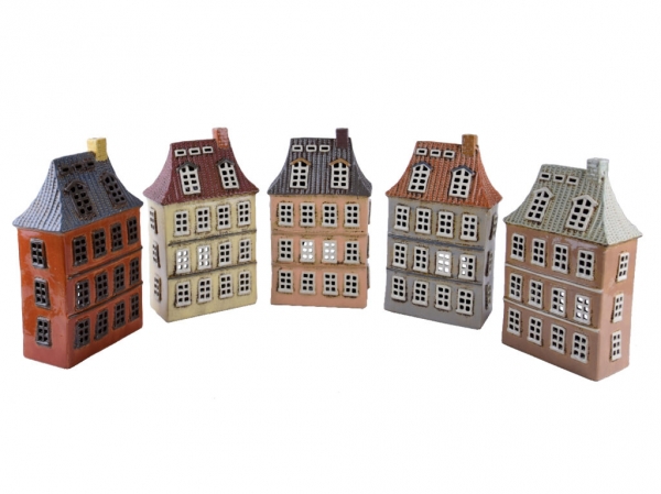 Keramický domeček dekorace typ B