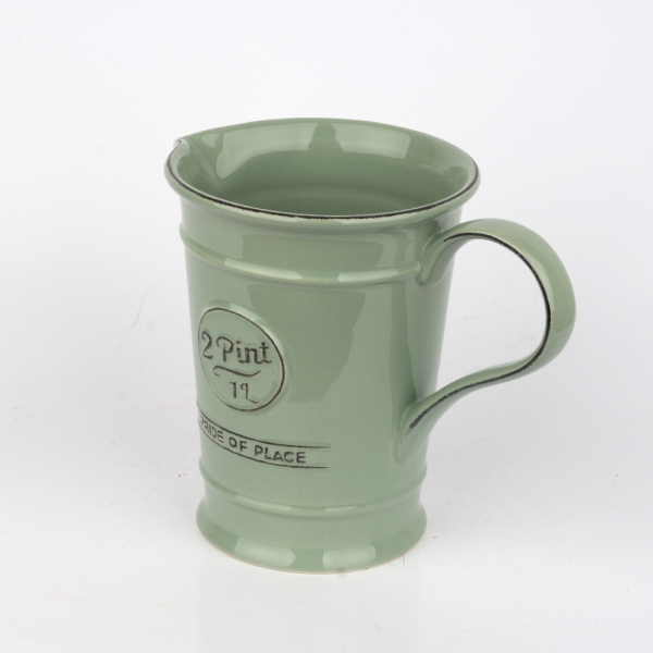 Keramický džbán zelený Pride of Place 1l