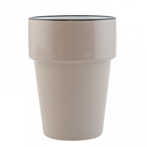 Keramický hrnek na čaj smaltovaný vzhled 0,25l