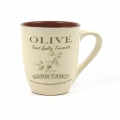 Keramický hrnek s olivou 9x10,4cm