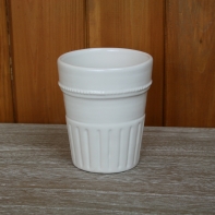 Keramický kalíšek na zubní kartáčky