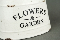 Keramický květináč Flowers-Garden oválný 