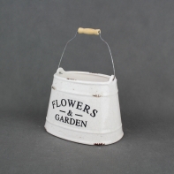 Keramický květináč Flowers-Garden oválný 