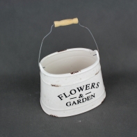 Keramický květináč Flowers-Garden oválný 