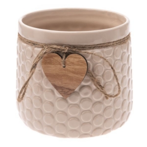 Keramický obal na květináč 12,5x14x11,5 cm