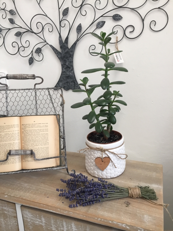 Keramický obal na květináč 12,5x14x11,5cm