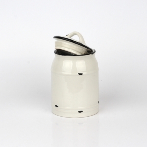 Keramický soudek na sádlo 10x16cm