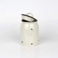 Keramický soudek na sádlo 10x16cm