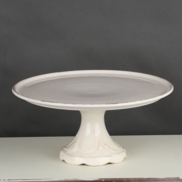 Keramický tác na dort vintage 34cm