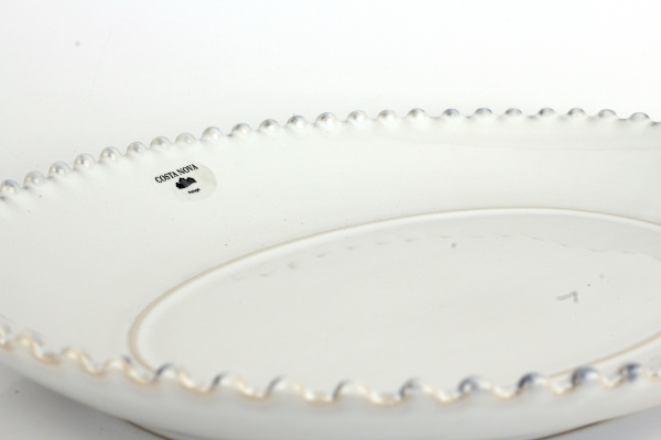 Keramický tác oválný Pearl 33cm