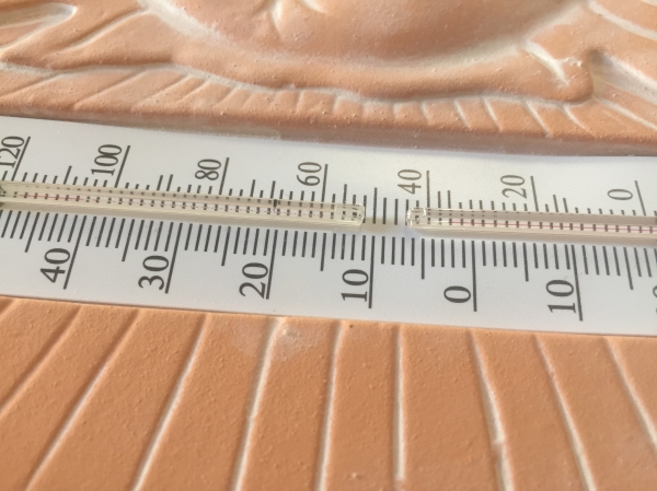 Keramický teploměr - vyřazeno