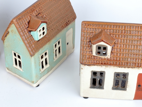 Keramický vánoční domeček 17x7x13cm