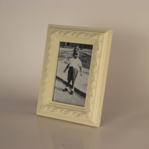 Klasický fotorámeček krémový 16,5x21cm