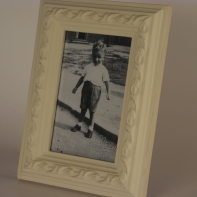 Klasický fotorámeček krémový 16,5x21cm