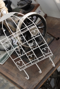 Klec na fotky se srdíčky