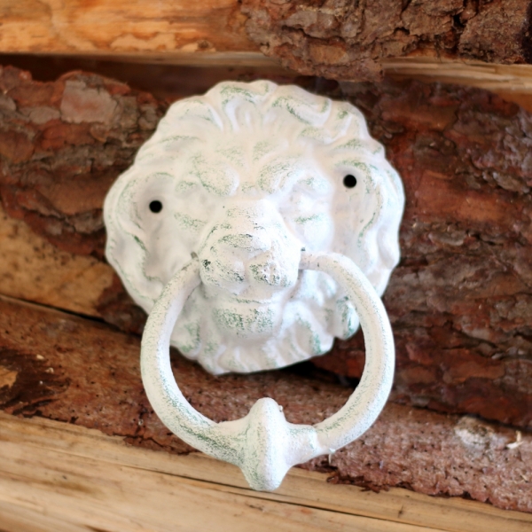 Klepadlo na dvere bílé