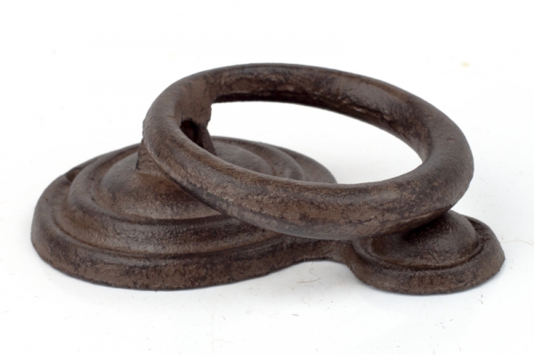 Klepadlo na dveře kruh 15x9,5cm