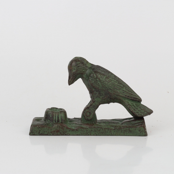 Klepadlo na dveře ptáček 14x4,5x10cm