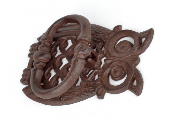 Klepadlo na dveře sova 13 x 18 cm