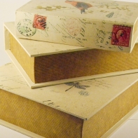 Kniha retro 24x15x6 cm