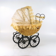 Kočárek pro panenku - retro