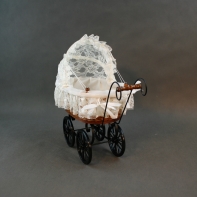 Kočárek pro panenky 30x40x20cm