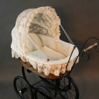 Kočárek pro panenky 41x60x26cm